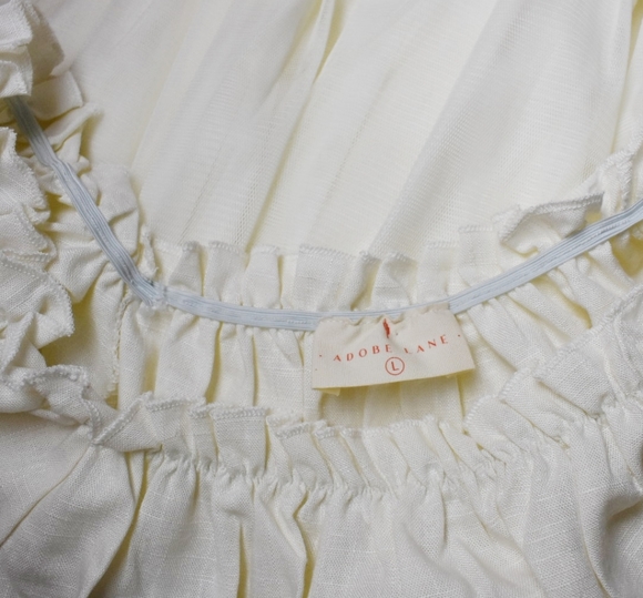 Adobe Lane swoon dress linen tulle and silk - Picture 11 of 11